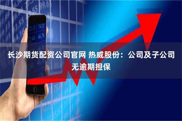 长沙期货配资公司官网 热威股份：公司及子公司无逾期担保