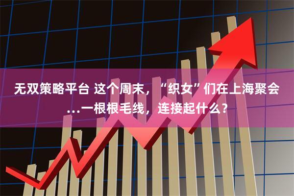 无双策略平台 这个周末，“织女”们在上海聚会…一根根毛线，连接起什么？